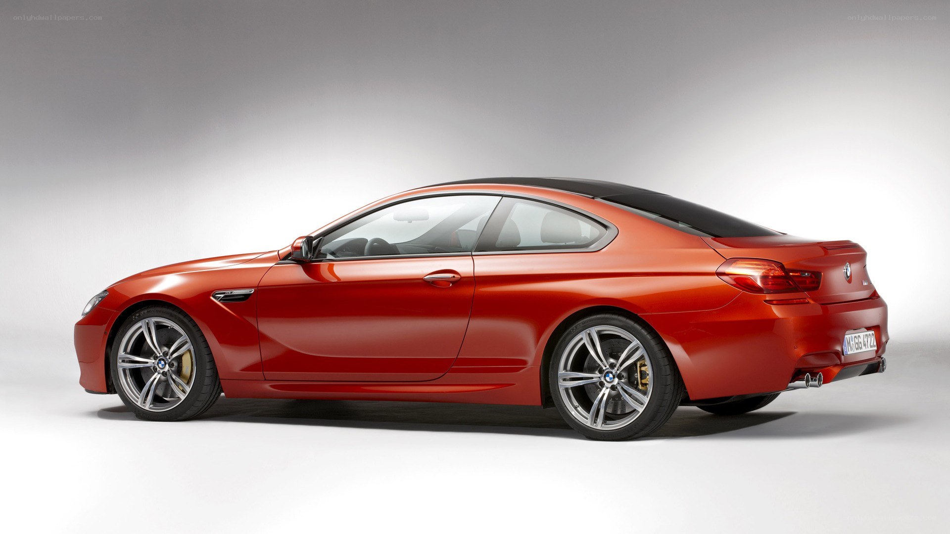 red bmw m6 coupe