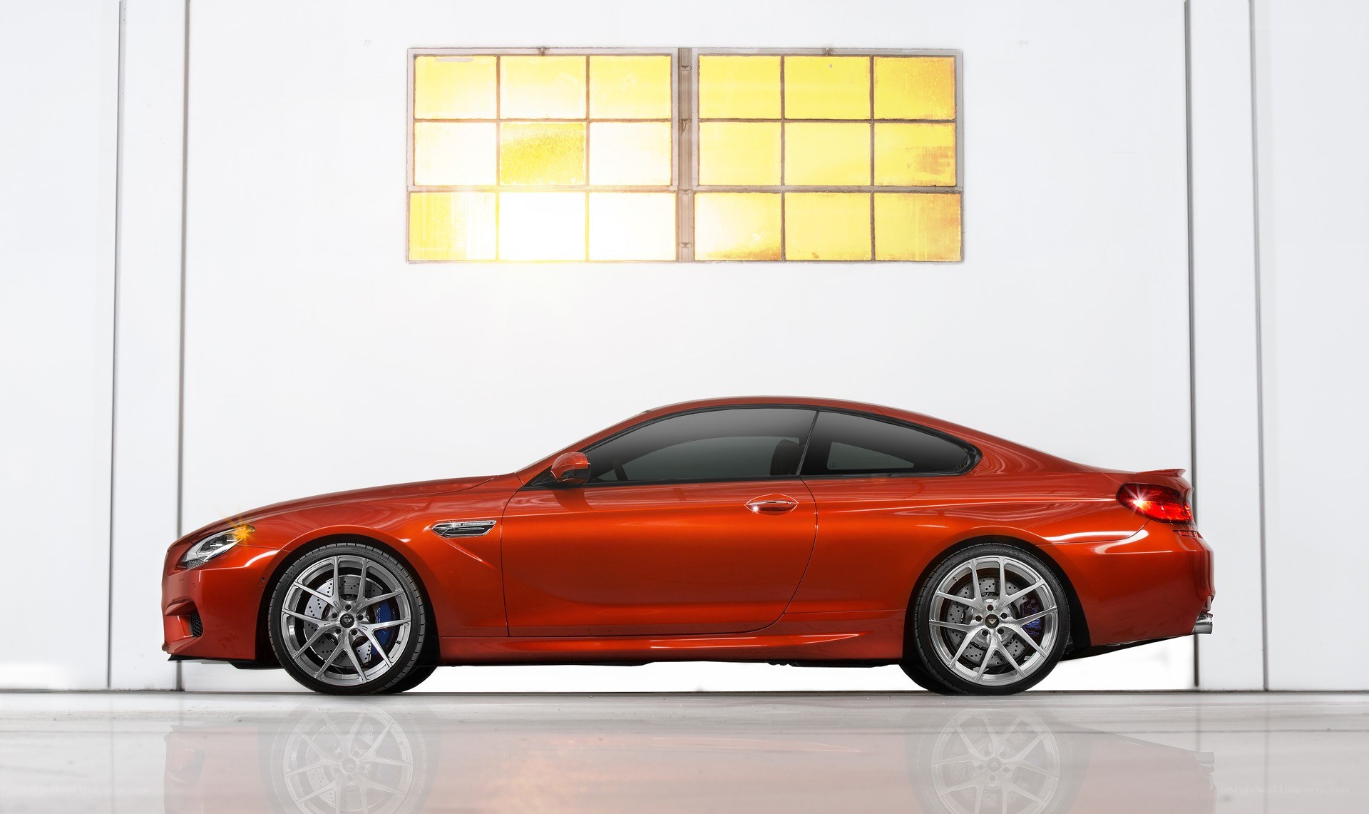 Red BMW M6 Coupe