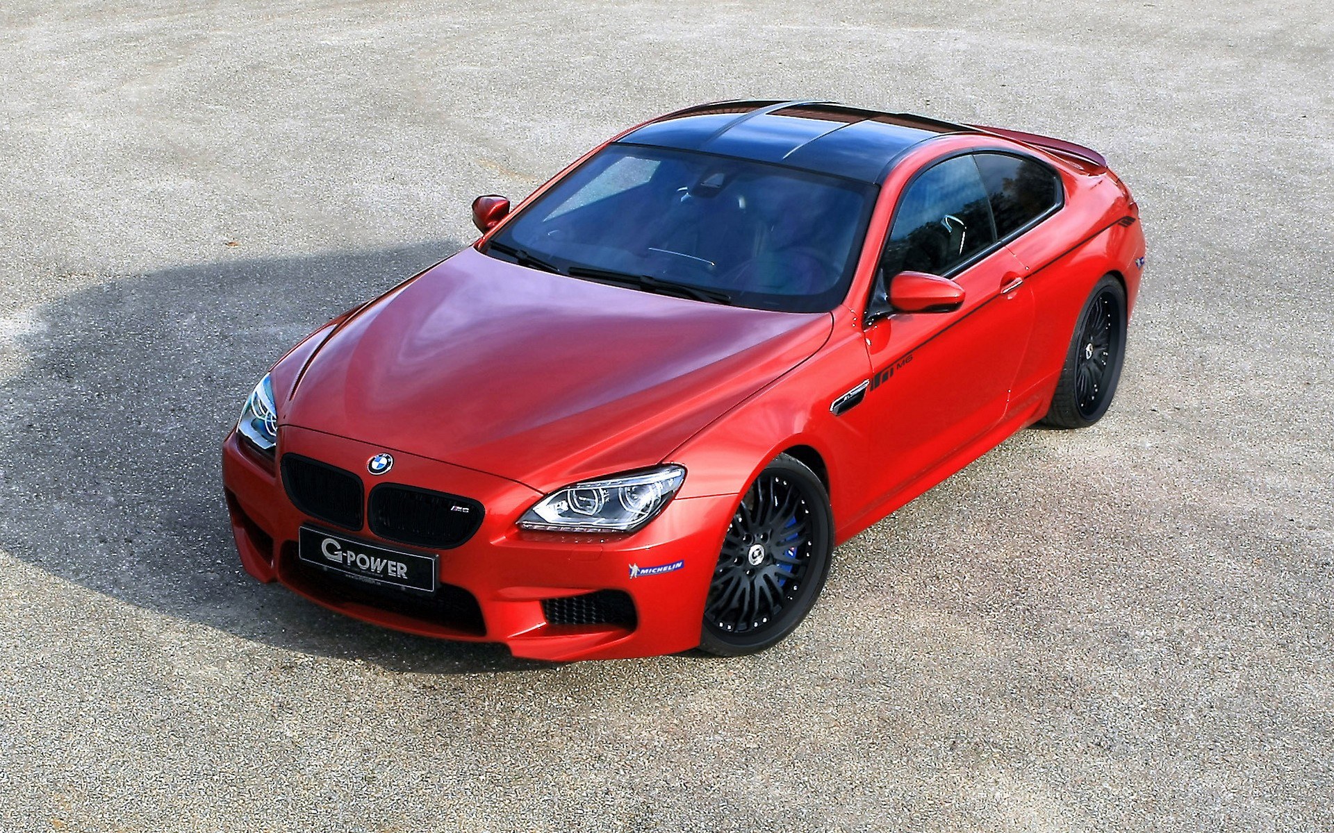 Red BMW M6 Coupe