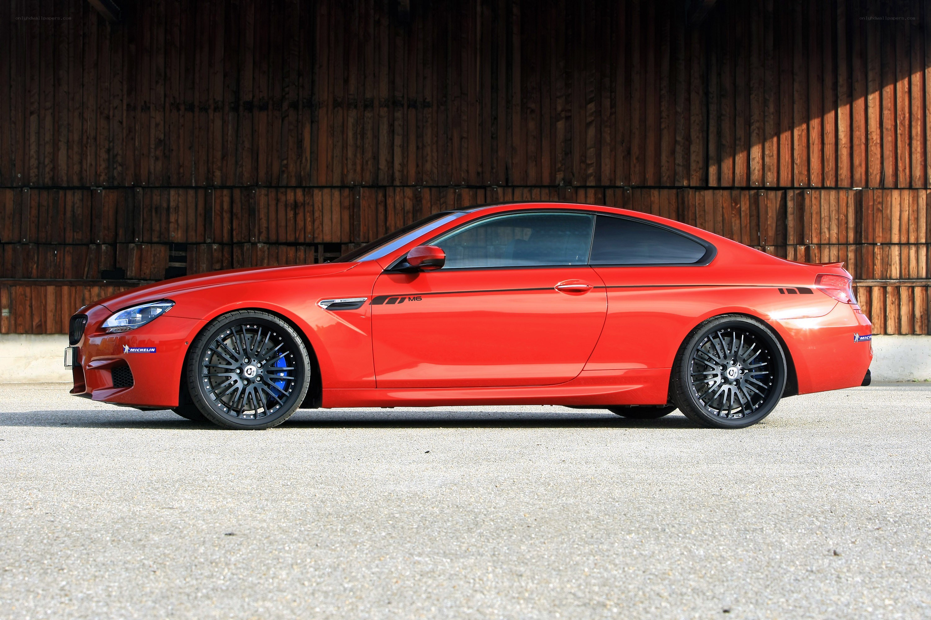 Red BMW M6 Coupe