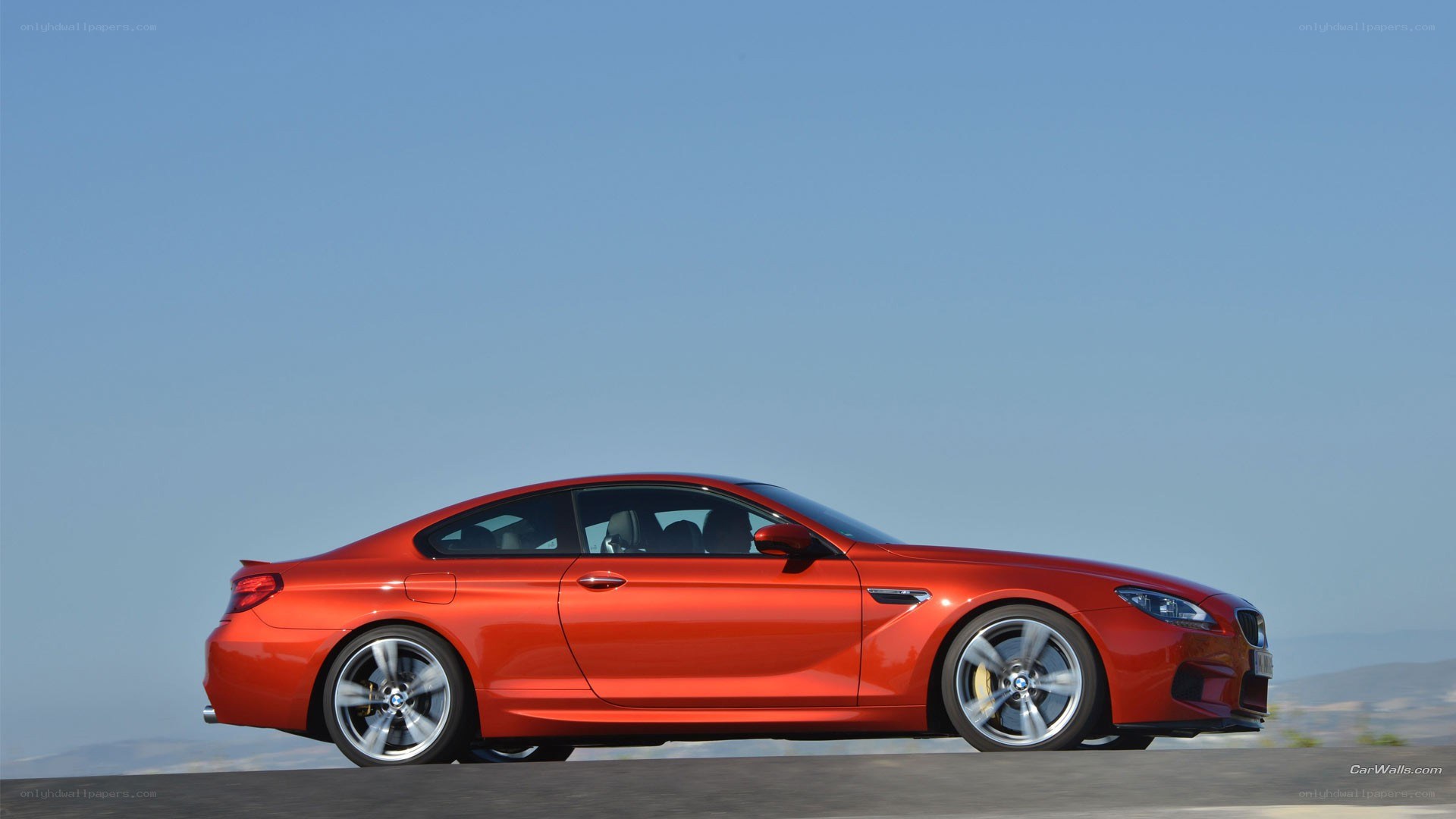 red bmw m6 coupe