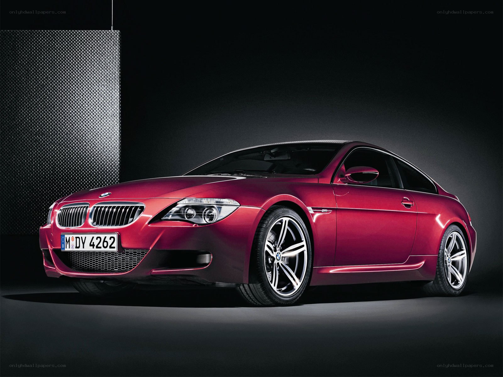 Red BMW M6 Coupe