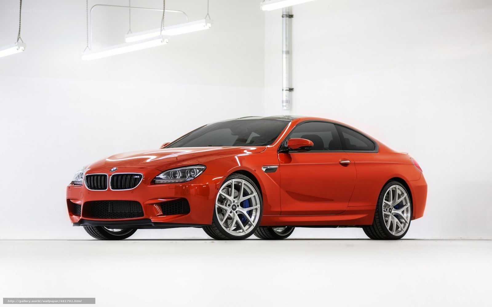 Red BMW M6 Coupe