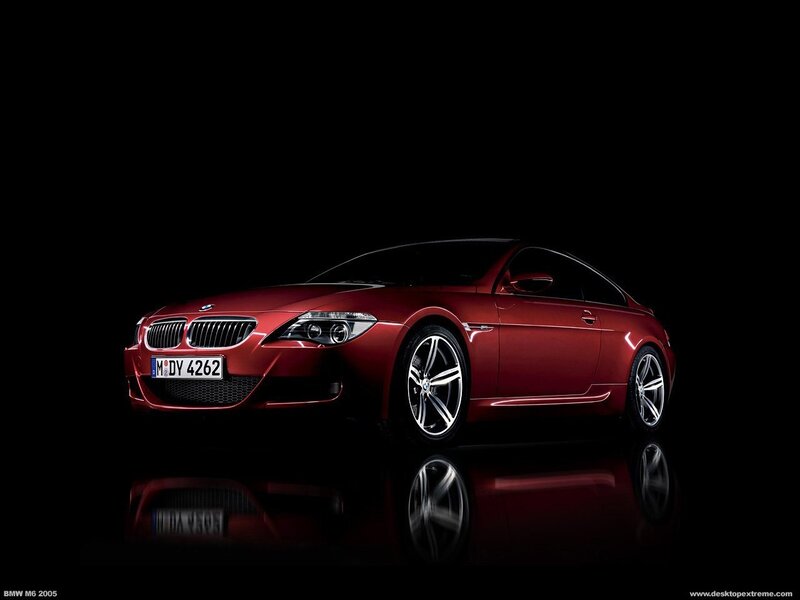 Red BMW M6 Coupe