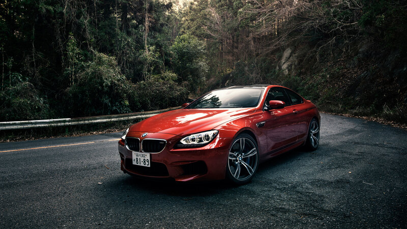 Red BMW M6 Coupe — Dramatic, Afternoon, Photograph