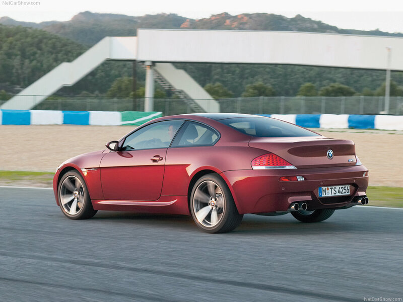 Red BMW M6 Coupe — Dynamic, Afternoon, Photograph