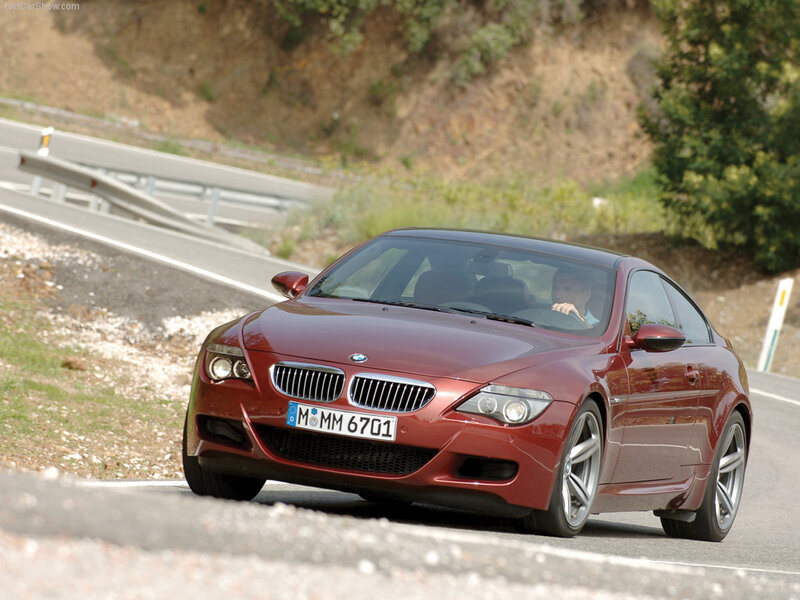 Red Bmw M6 Coupe — Dynamic, Afternoon