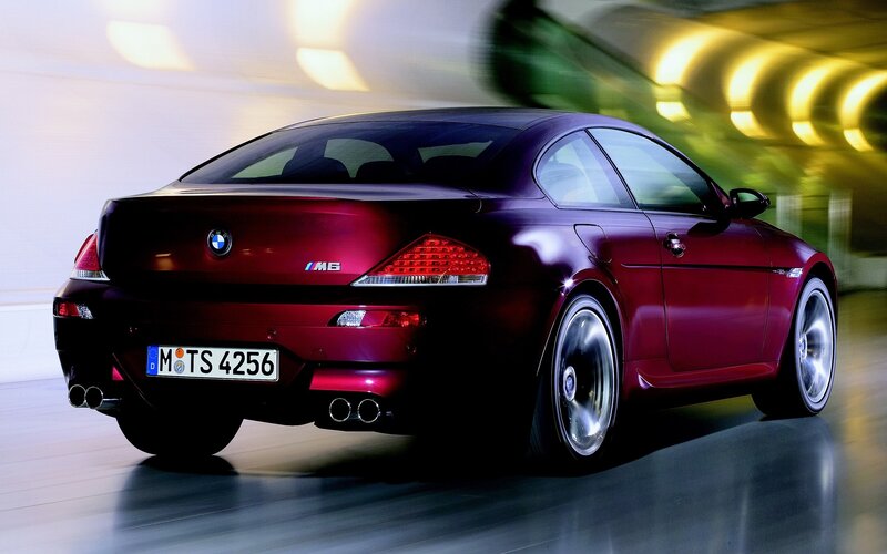 Red BMW M6 Coupe — Dynamic, Photograph, Car, Tunnel