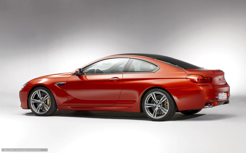 Red BMW M6 Coupe — Neutral, Photograph, Car, Wheels