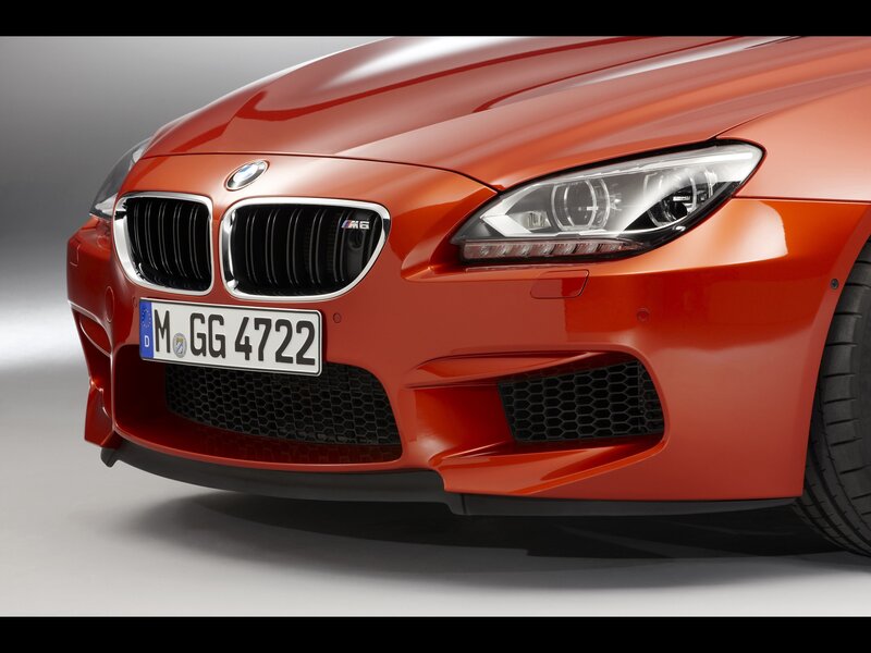 Red Bmw M6 Front