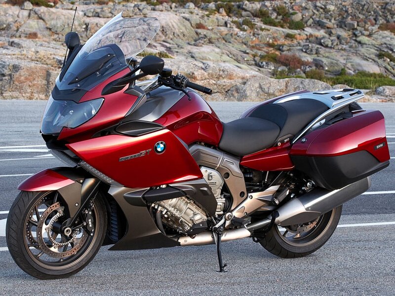 Red BMW Motorcycle — Calm