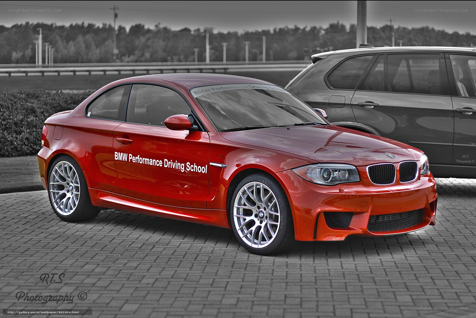Red BMW Performance Car