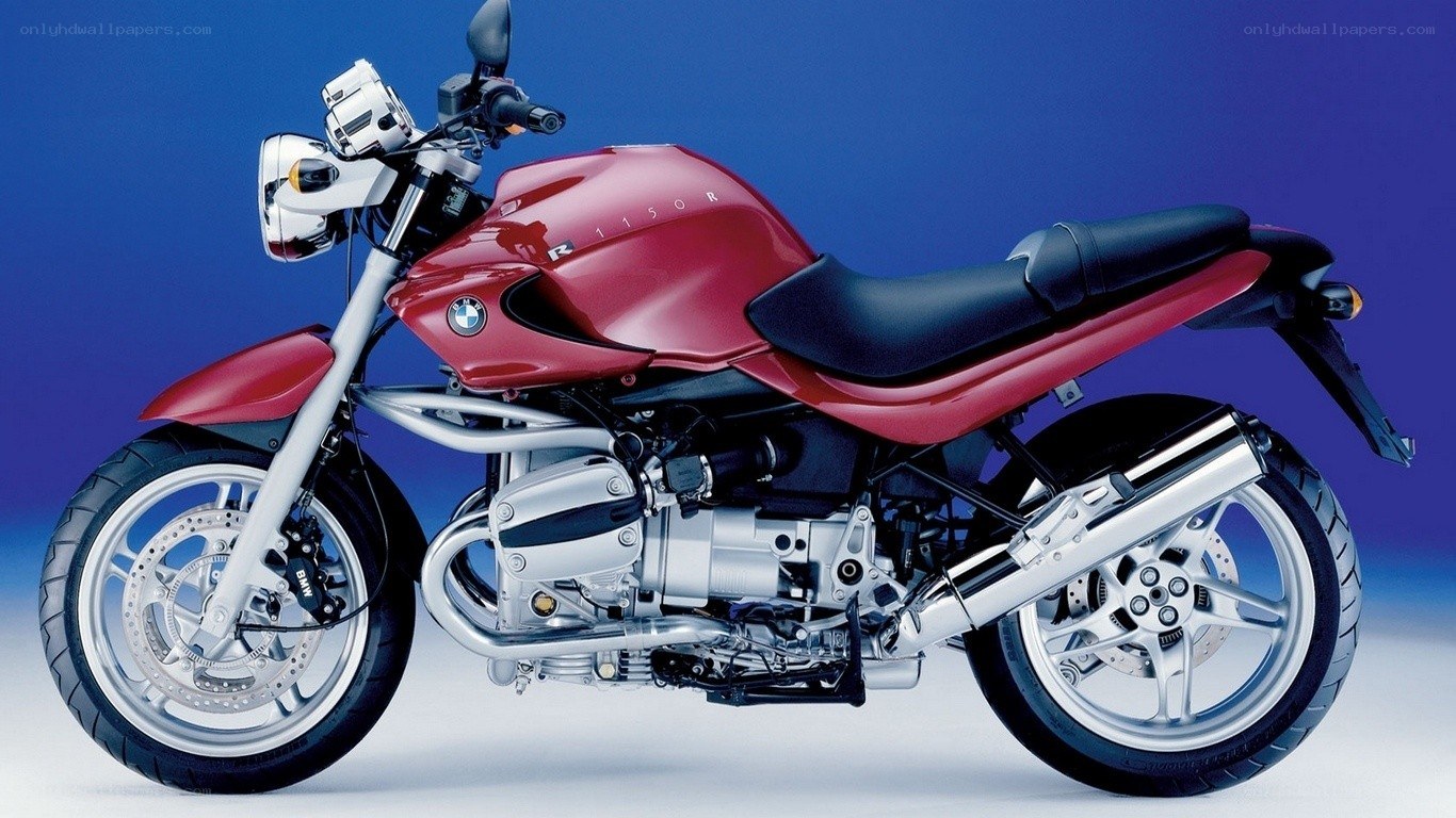 red bmw r1150r motorcycle