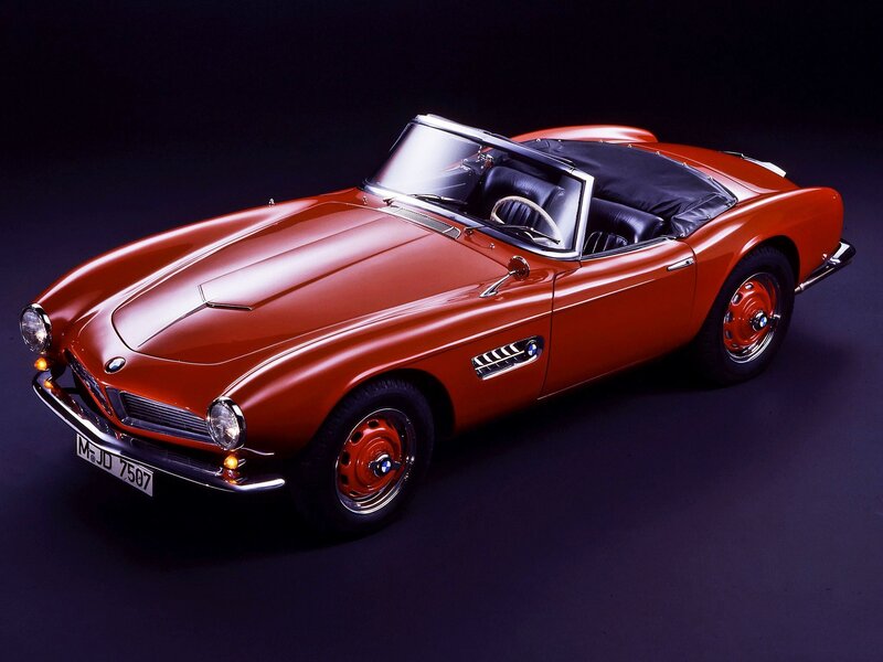 Red Bmw Roadster — Dramatic