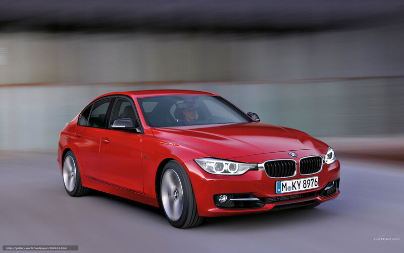 Red Bmw Sedan — Dynamic, Photograph