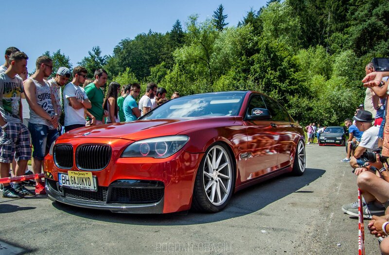 Red Bmw Sedan — Outdoor