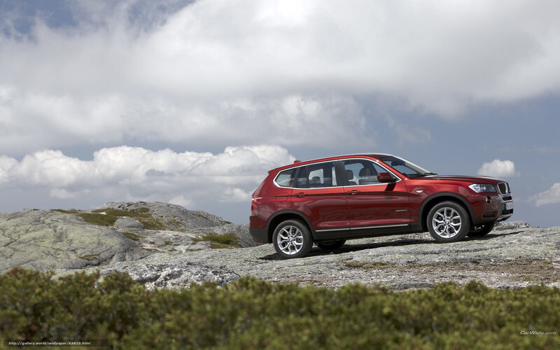 Red Bmw Suv
