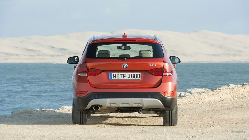 Red BMW X1 Car