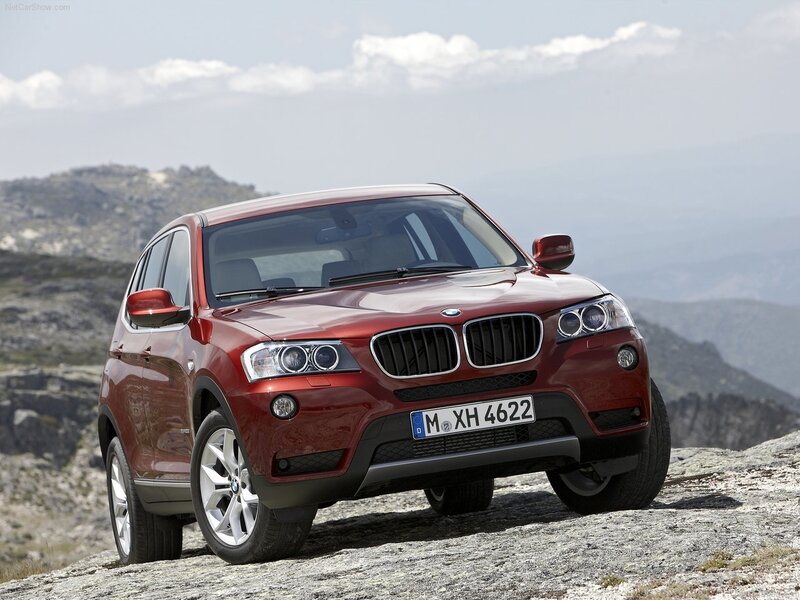Red Bmw X3 Suv