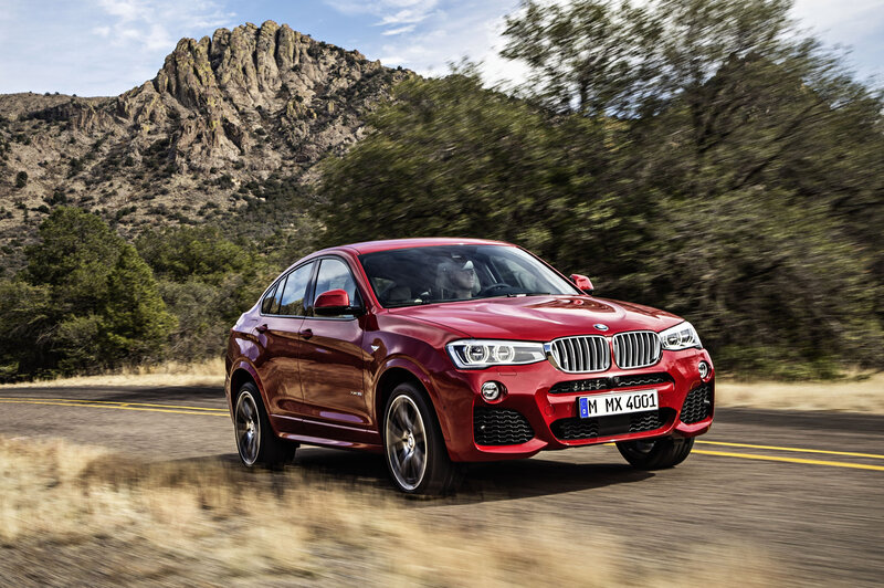 Red Bmw X4 Suv