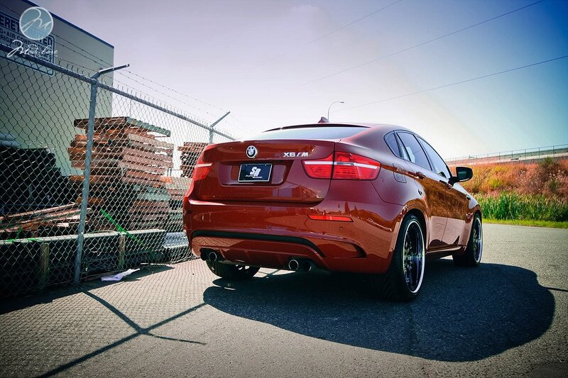 Red Bmw X6 M — Dramatic, Afternoon, Photograph