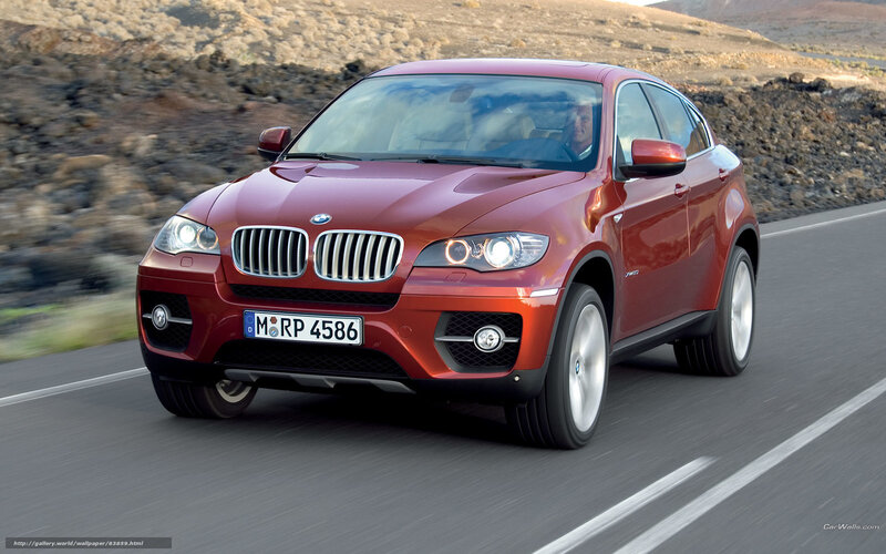 Red Bmw X6 Suv — Dynamic, Afternoon, Photograph