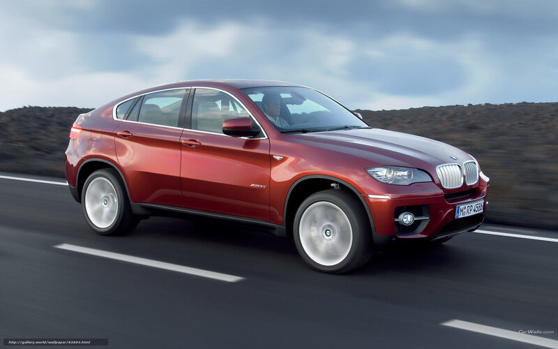 Red Bmw X6 Suv — Dynamic, Photograph, Car
