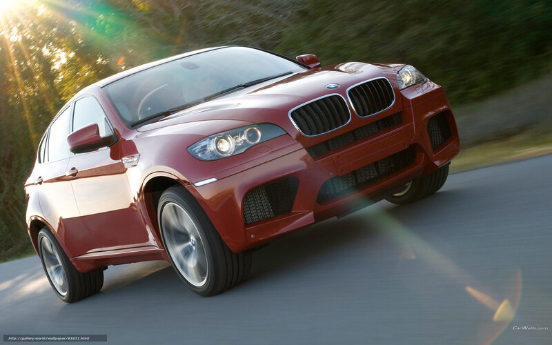 Red Bmw X6 Suv — Dynamic