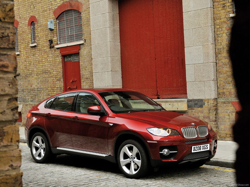 Red Bmw X6 Suv — Urban