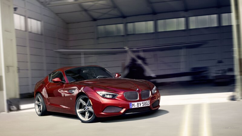 Red Bmw Z4 Car — Dynamic