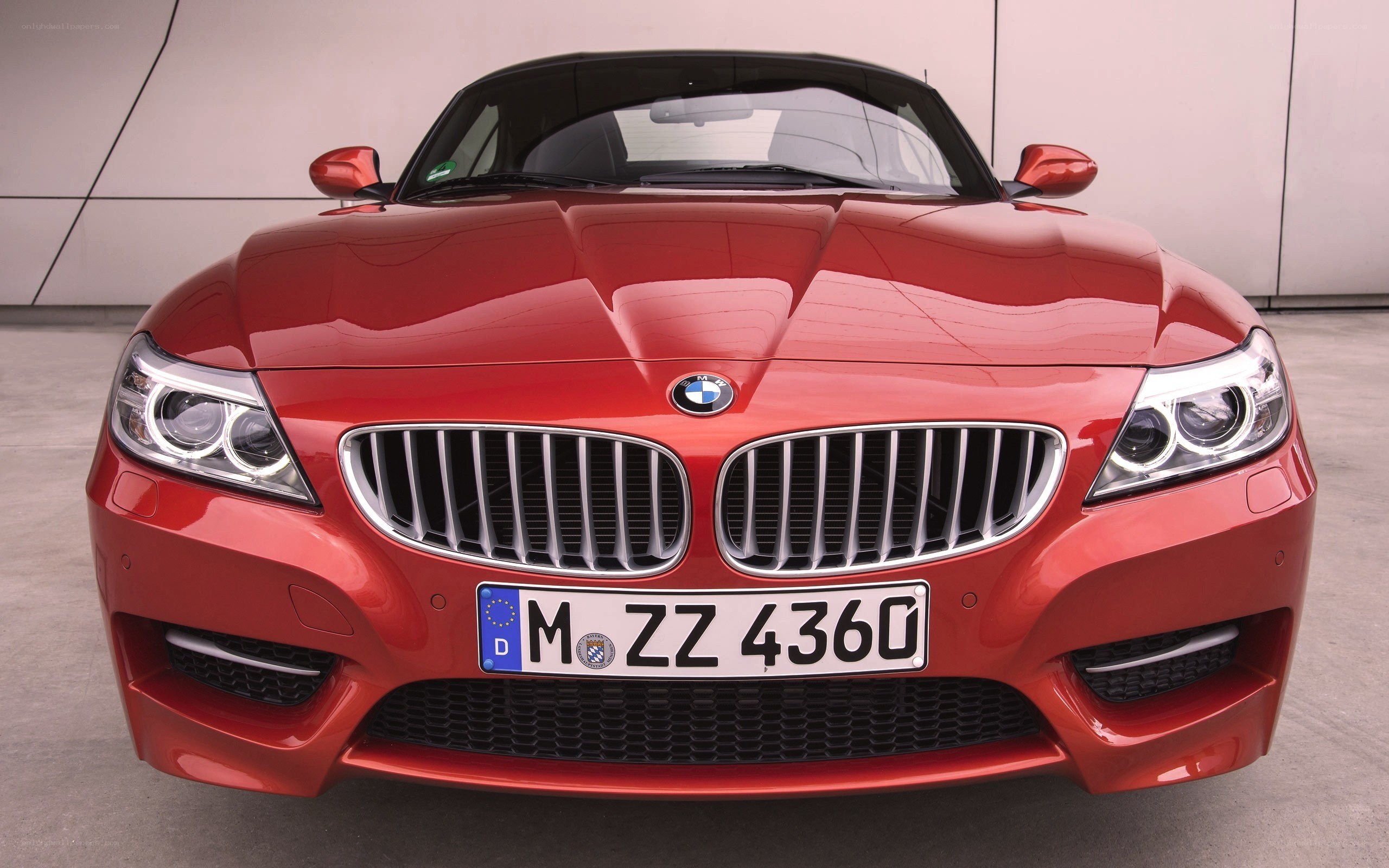 Red BMW Z4 Convertible