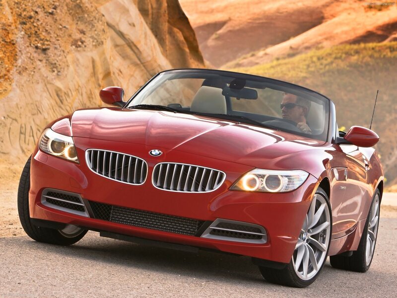 Red BMW Z4 Convertible