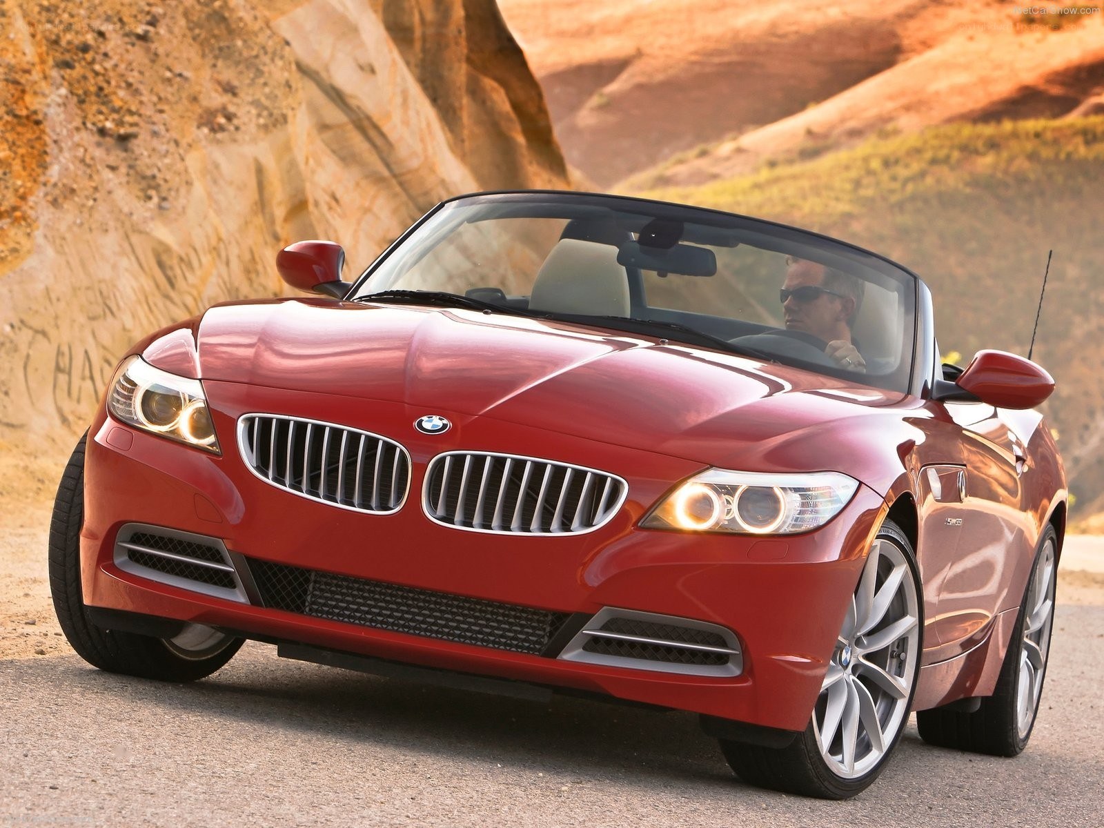 Red BMW Z4 Convertible