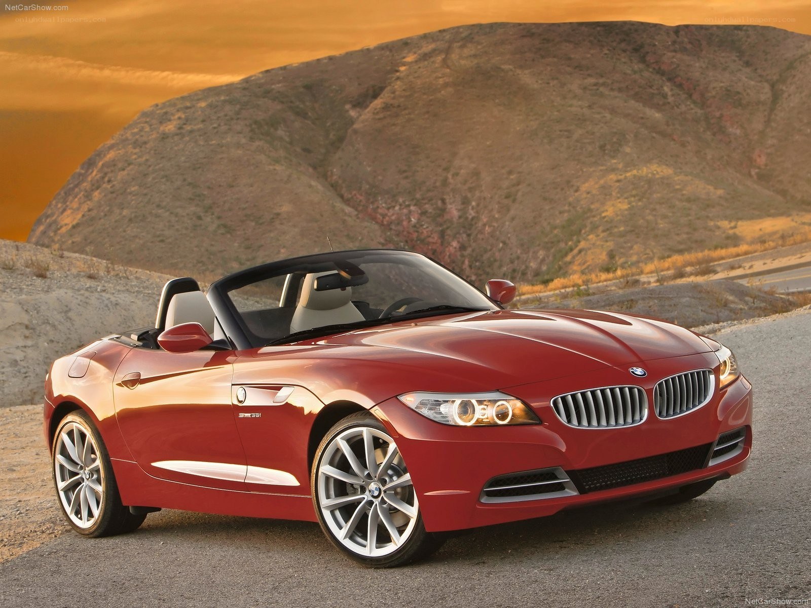 Red BMW Z4 Convertible