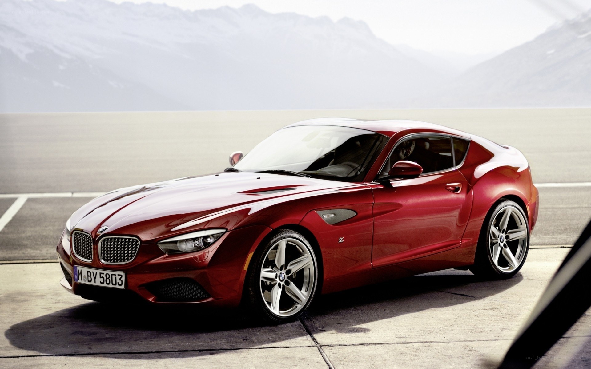 Red BMW Z4 Coupe