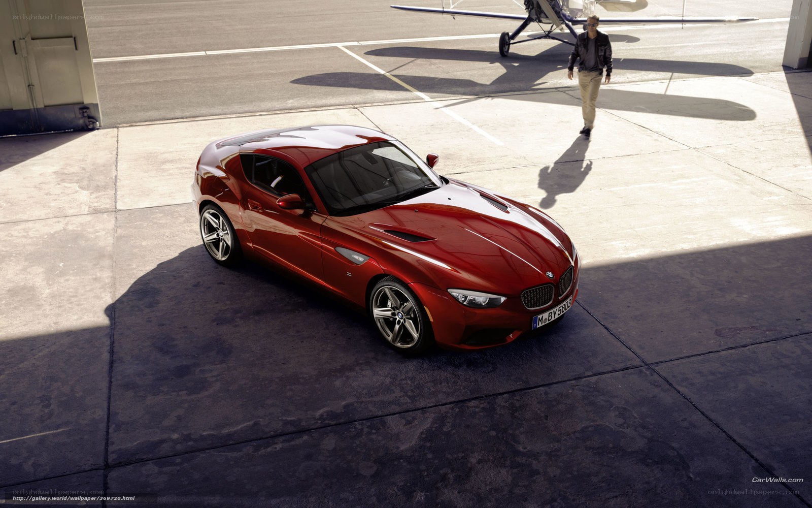 Red BMW Z4 Coupe
