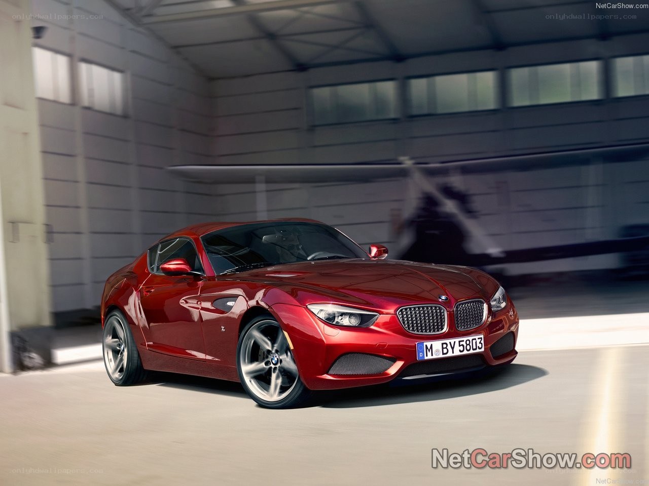 Red BMW Z4 Coupe Concept