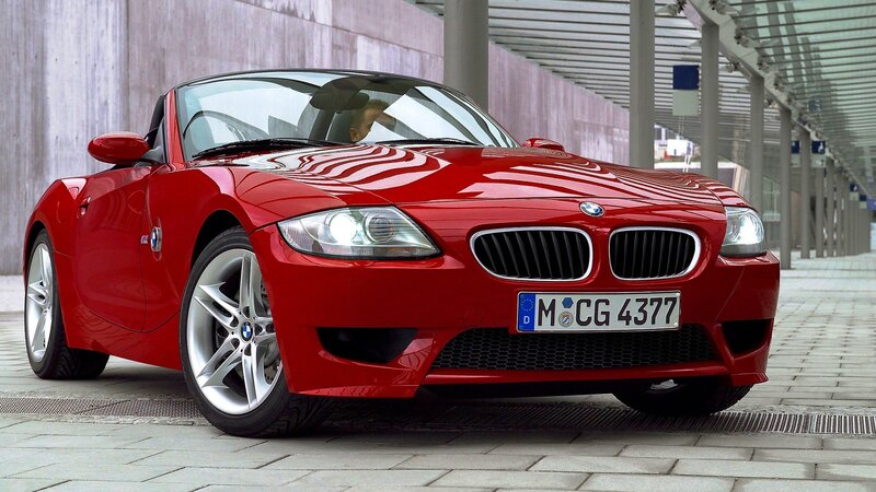 Red BMW Z4 M Roadster