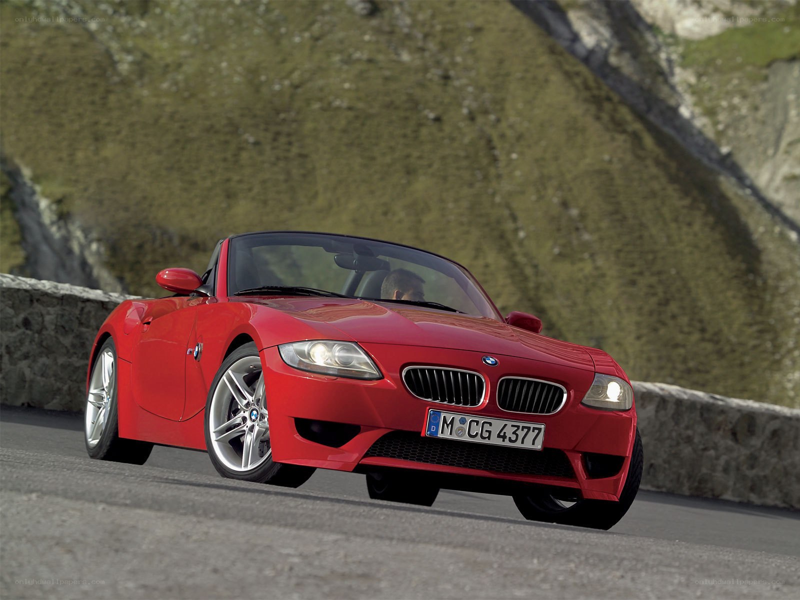Red BMW Z4 M Roadster
