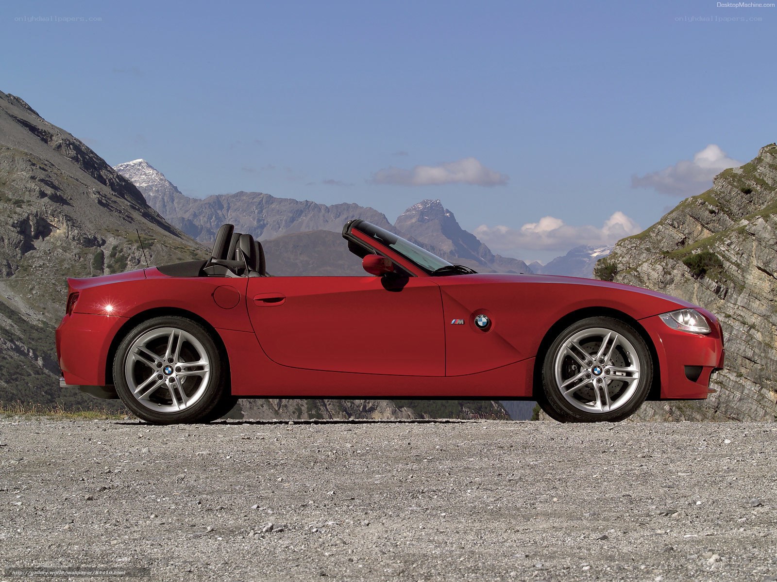 Red BMW Z4 M Roadster