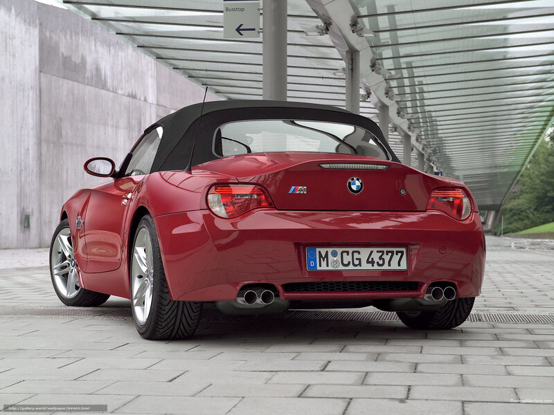 Red BMW Z4 M Roadster — Calm