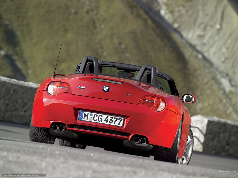 Red Bmw Z4 M Roadster — Dynamic, Afternoon