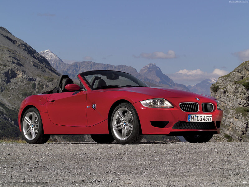 Red BMW Z4 M Roadster — Serene