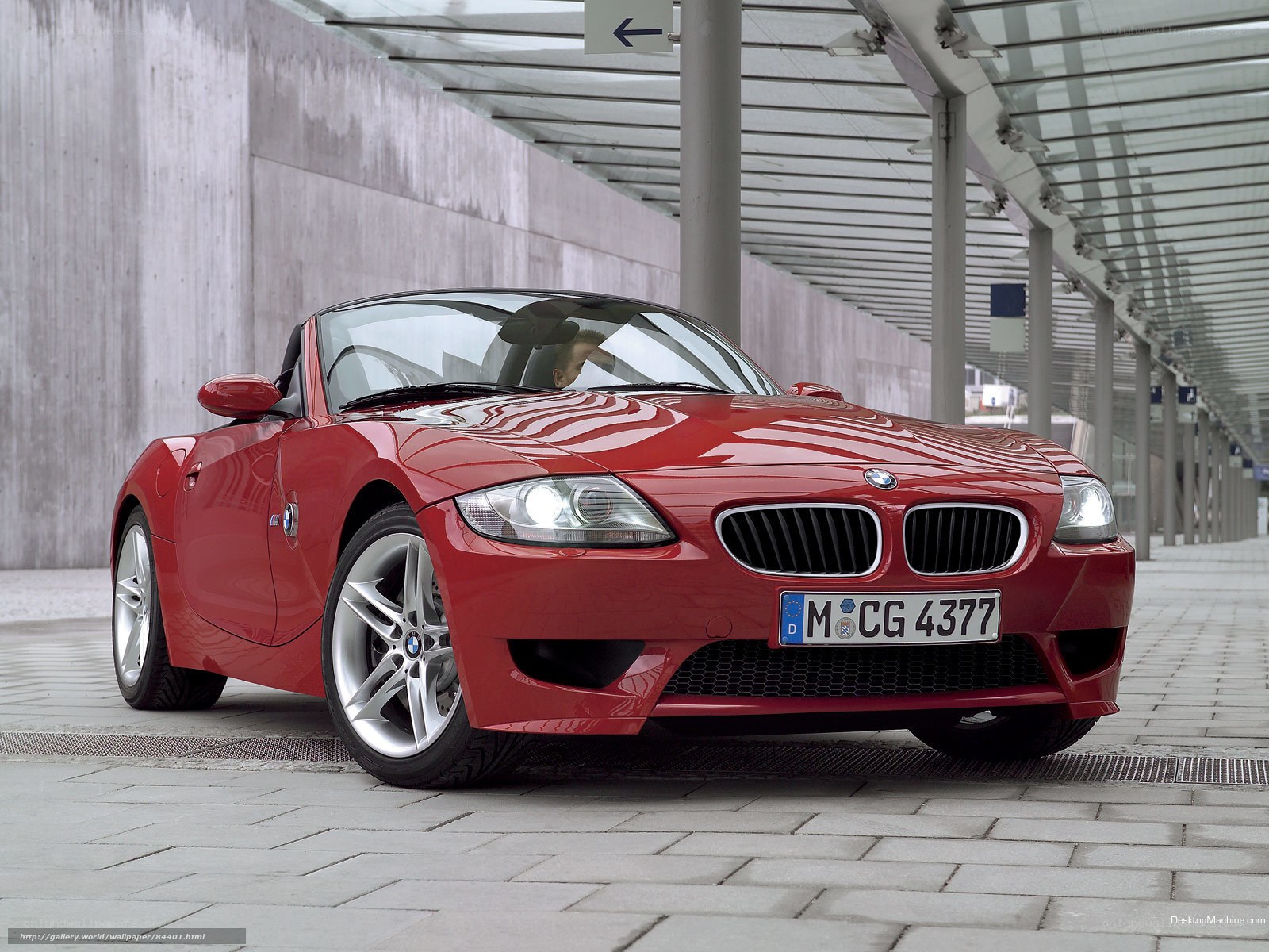 Red BMW Z4 M Roadster