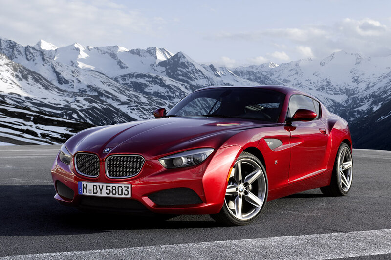 Red Bmw Z9 Coupe