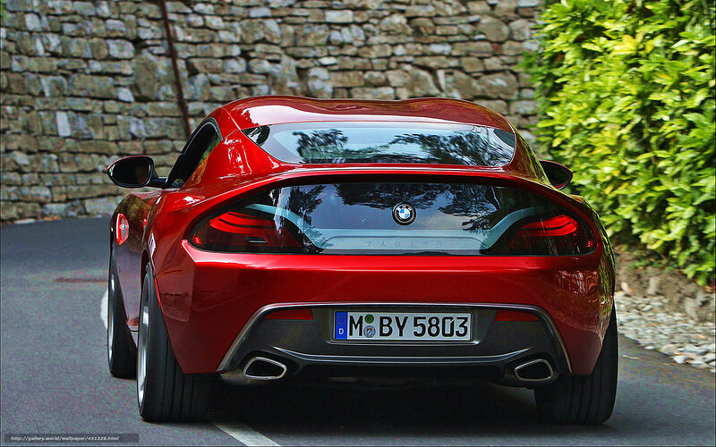 Red Bmw Zagato Car