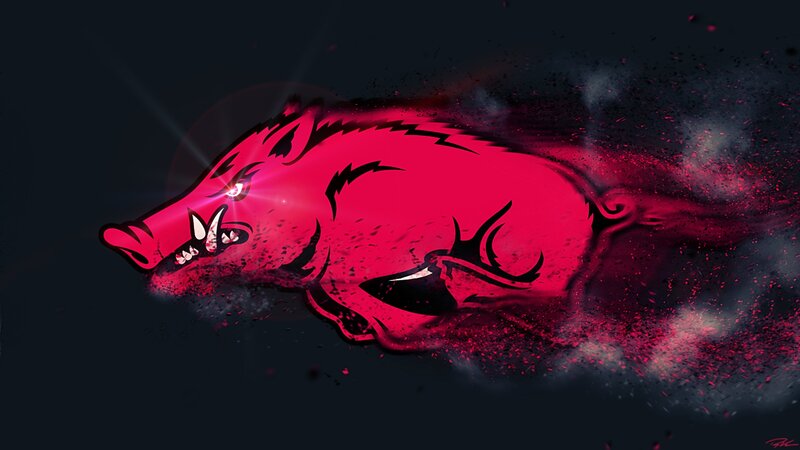 Red Boar Mascot