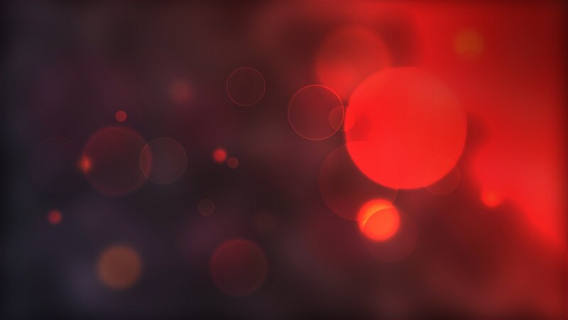 Red Bokeh Circles