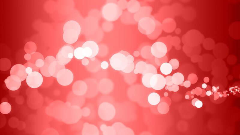 red bokeh light effect