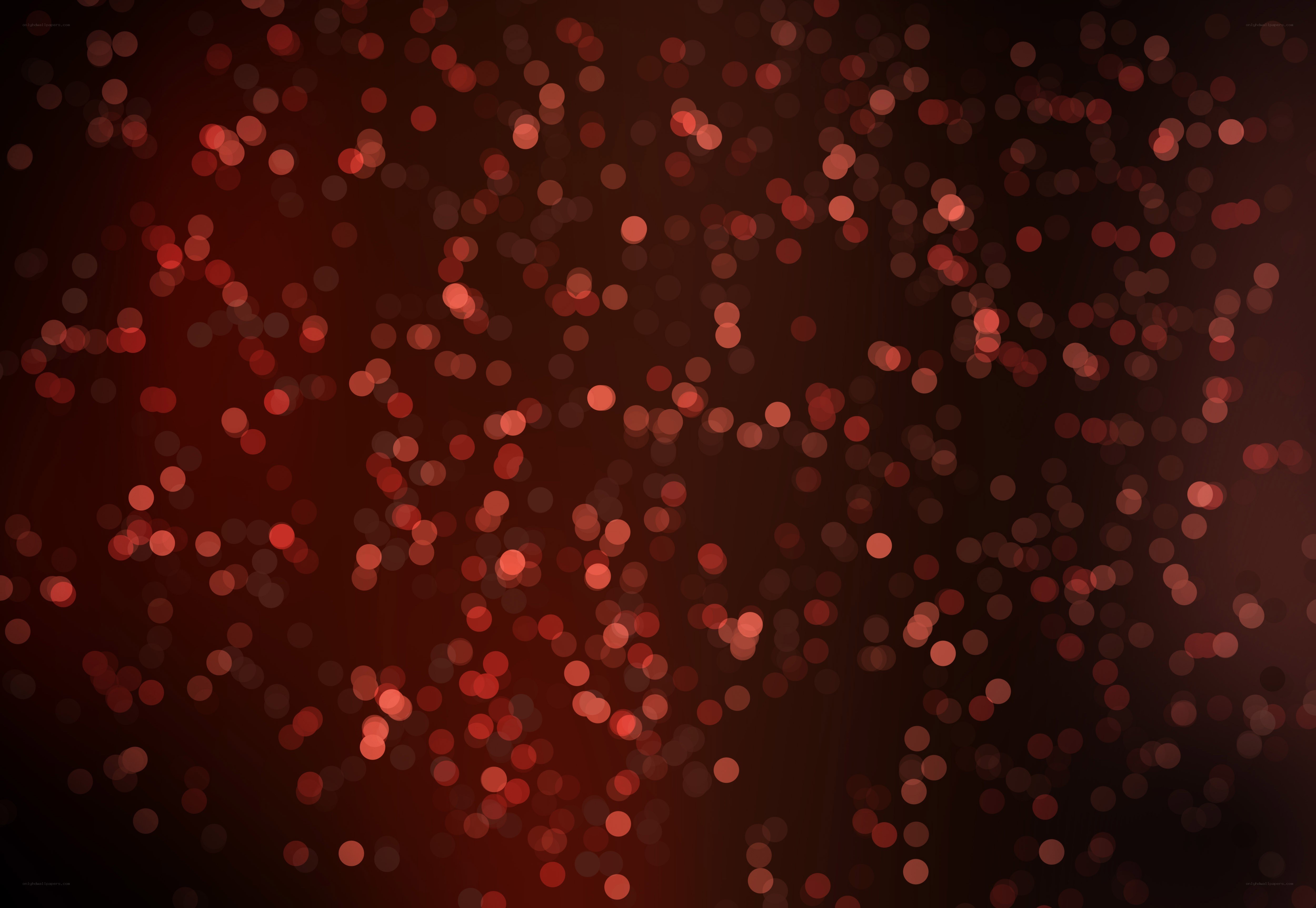 red bokeh lights background